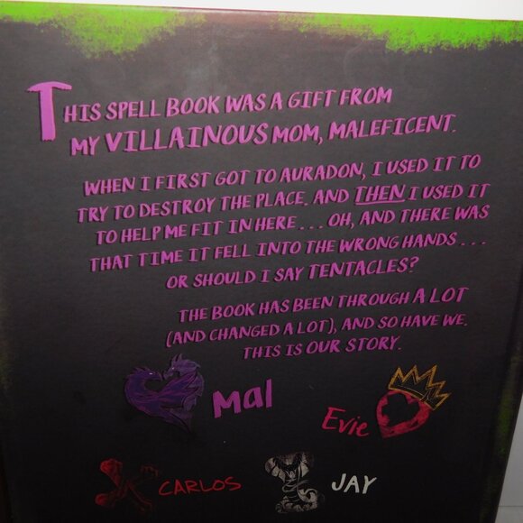 Disney Descendants Mal's Spell Book 1 & 2 More Wicked Magic hardcover - Picture 8 of 8
